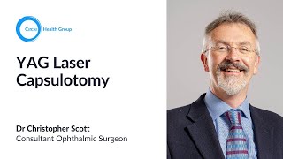 Albyn Hospital Dr Christopher Scott  YAG Laser Capsulotomy [upl. by Jorgan991]