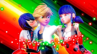 Miraculous Ladybug Marinette x Adrien x Kagami  TRIO TRANSFORMATION [upl. by Burny]