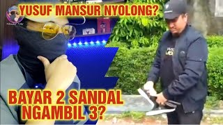 WAW‼️YUSUF MANSUR NGAMBIL SENDAL PEDAGANG KELILING⁉️ [upl. by Idac]