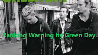 Ranking Warning by Green Day [upl. by Nyllek814]