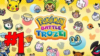 Lets Play Pokemon Battle Trozei Part 1 [upl. by Hoag]