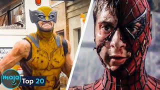 Top 20 Best Action Scenes in Marvel Movies [upl. by Els]