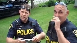 WARRANTLESS ENTRY COPS DEMAND ENTRY INTO HOME id refusal dont answer questions first amendment audit [upl. by Anglo]