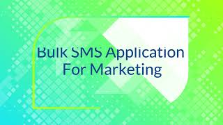 Bulk SMS Application For Marketing English [upl. by Ogg]