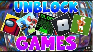 How To Play Unblocked Games On School Chromebook  BEST Unblocked Games 2024 [upl. by Smada]