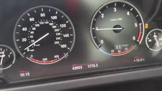 BMW 6 series 640d F13 acceleration [upl. by Monty]