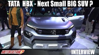 Tata HBX  Next Big SUV Interview  MotorOctane [upl. by Assen854]