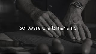 Software Craftsmanship [upl. by Ahrat]