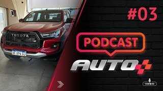 Auto PODCAST 003  HILUX GRSport fim da Capotalux SENTRA sem cara tiozão PULSE da Renault [upl. by Dall262]