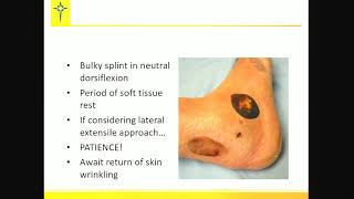 Calcaneus fractures  operative vs nonoperative treatment  debate [upl. by Nagam644]