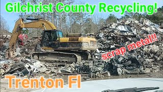 Hauling SCRAP METAL Out Of Otter Creek Fl To Gilchrist County Recycling SCRAP Yard Trenton Fl [upl. by Anhoj]