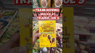 Trader Joe’s Finds Thanksgiving Themed Snacks traderjoes thanksgiving food [upl. by Allevon]