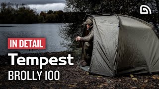 Trakker Products Tempest Brolly 100 – In Detail [upl. by Ainex]