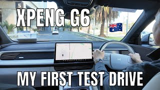 RHD XPENG G6 Australia Test Drive and Infotainment Screen Walkthrough [upl. by Treve363]