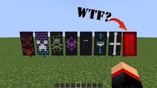 8 COOL BANNERS IN MINECRAFT [upl. by Eelyk]