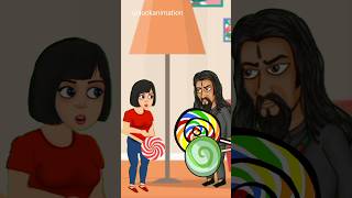 Lollipop 🍭 banglacratoon funny putulergolpo shorts unluckanimation wellcom [upl. by Hnil253]