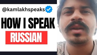 In morning ☀️ HOW i Speak Russian language 🇷🇺🇮🇳 [upl. by Avehs966]