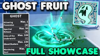 NEW Ghost Fruit FULL SHOWCASE  Revive Rework Halloween Update Blox Fruits [upl. by Liamsi]