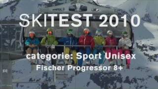 Fischer Progressor 8  VerseSneeuw Sport Ski Review Skitest 20102011  Ischgl [upl. by Maxia]