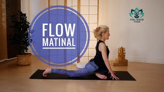 🧘 Cours de yoga  Flow matinal 20 min [upl. by Aerol819]