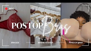 I GOT A BREAST REDUCTION PART 7 THE BEST WORST POSTOP BRAS BRA RECOMMENDATIONSbreastreduction [upl. by Tennaj435]