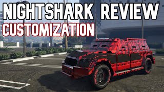 Gta 5 Nightshark Review  How to Modify Nightshark Livery amp Colored Headlights [upl. by Eph]