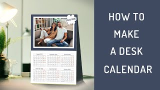 How to Make a Desk Calendar Easy DIY Tutorial [upl. by Connolly666]