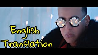 Daddy Yankee  Hielo English Translation  Lyrics amp Letra [upl. by Morton491]