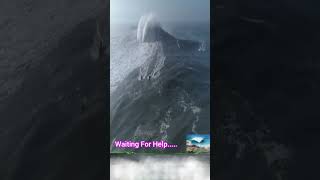 Surfing Insane Huge 85 Wave  Nazare Giant Mountain Wave  Holy Shit Wipeout Tsunami [upl. by Jodee]