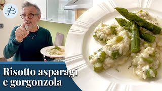 Risotto asparagi e gorgonzola  Chef BRUNO BARBIERI [upl. by Levesque366]