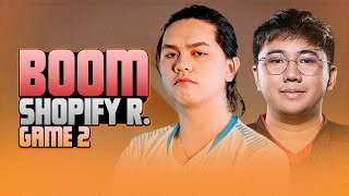 BOOM vs SHOPIFY REBELLION  GAME 2  WATCH PARTY WITH CHIEF ARMEL AND KOKZ [upl. by Adnoved309]