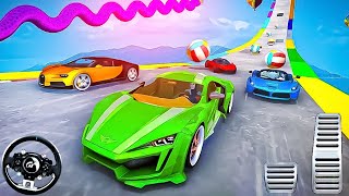 Car Game Simulator  Mega Ramps Car Racing Simulator  Car Stunts And Racing Simulator Android Game [upl. by Perlie]