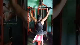 Wide grip lat Pulldown 💪 gym motivation exercise gymworkout fitnessmotivation backworkout [upl. by Rapp]