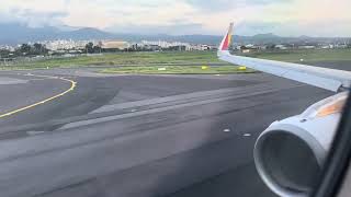 Asiana Airlines Airbus A321200SL HL8038 takeoff Jeju Airport South Korea [upl. by Pittman]