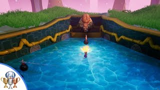 Spyro 2 Riptos Rage  Olly Olly Oxen Free Trophy  How to Defeat the Ox Without Taking a Hit [upl. by Anneliese]