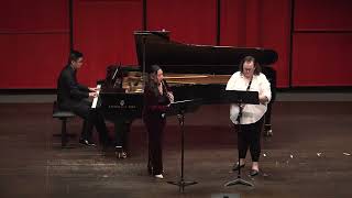 MENDELSSOHN Concertpiece No 2 in D Minor Op 114 for Two Clarinets and Piano [upl. by Nylaret]