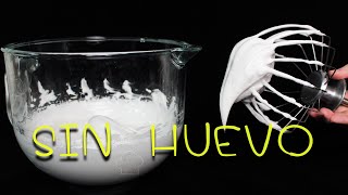 Descubre la receta del Agua Magica para merengue sin huevo [upl. by Giarg]