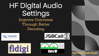 Digital HF Audio Setting quotBest Practicequot [upl. by Pfosi]