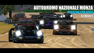 MONZA BRINGS GREAT RACING A SWEAT  IRACING PORSCHE CUP [upl. by Olemrac]