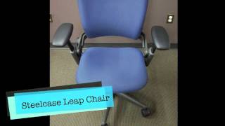 Steelcase Leap Chair  EthoSource Product Showcase [upl. by Llezniuq]