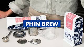 How to Brew Vietnamese Coffee Using Phin Filter  Quick amp Easy Guide in 30 Seconds [upl. by Lanza]