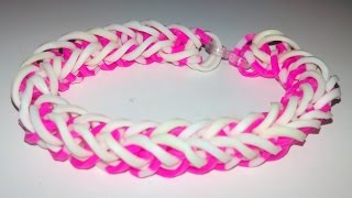 Comment Faire un Bracelet avec des élastiques sans Machine [upl. by Ecnatsnoc]