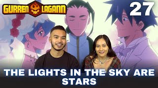 THE END OF GURREN LAGANN EP 27  SIMON IS A MARRIED MAN  LIVE REACTION [upl. by Klatt]