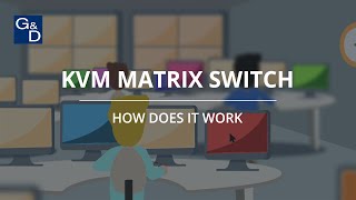 What is a KVM matrix switch – How to easily work together as a team [upl. by Arenahs]