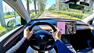 2023 Tesla Model Y  POV Test Drive [upl. by Curson323]