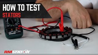 How to Test Stators for Motorcycle ATV UTV Snowmobile amp Powersports Engines [upl. by Annaegroeg]