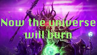 GLORYHAMMER  Rise Of The Chaos Wizards  Lyrics [upl. by Francis]