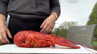 Homard sur le barbecue recette facile [upl. by Wyler649]