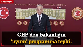 CHPden bakanlığın uyum programına tepki Asgari ücretin altında ve sigortasız çalıştırılıyorlar [upl. by Liebowitz]