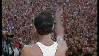 Queen  Radio GaGa  Live Aid  Wembley London 1985 [upl. by Keraj]